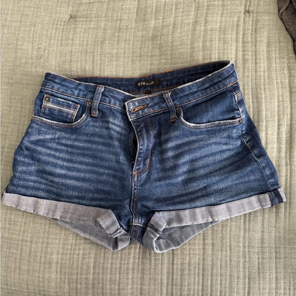 STS Blue Classic Jean Shorts in Blue